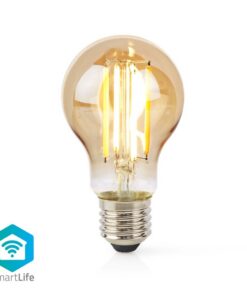 Nedis WIFILRF10A60 Smartlife Led Filamentlamp Wi-fi E27 806 Lm 7 W Warm Wit Glas Android / Ios Peer